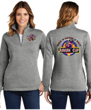 JCUP23/Ladies 9oz Quarter Zip Sweatshirt/LST253/