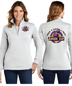 JCUP23/Ladies 9oz Quarter Zip Sweatshirt/LST253/