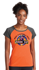 JCUP23/Ladies Heather On Heather Contender Scoop Neck Tee/LST362/