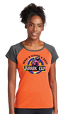 JCUP23/Ladies Heather On Heather Contender Scoop Neck Tee/LST362/