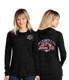 JCUP23/Sport Tek Women TriBlend Wicking Long Sleeve Hoodie/LST406/