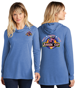 JCUP23/Sport Tek Women TriBlend Wicking Long Sleeve Hoodie/LST406/