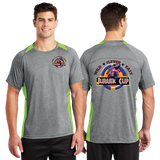 JCUP23/Sport Tek Heather Colorblock Contender Tee/ST361/