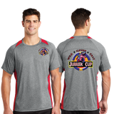 JCUP23/Sport Tek Heather Colorblock Contender Tee/ST361/