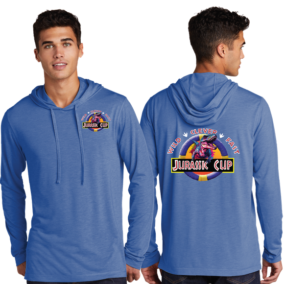 JCUP23/UniSex Sport Tek TriBlend Wicking Long Sleeve Hoodie /ST406/