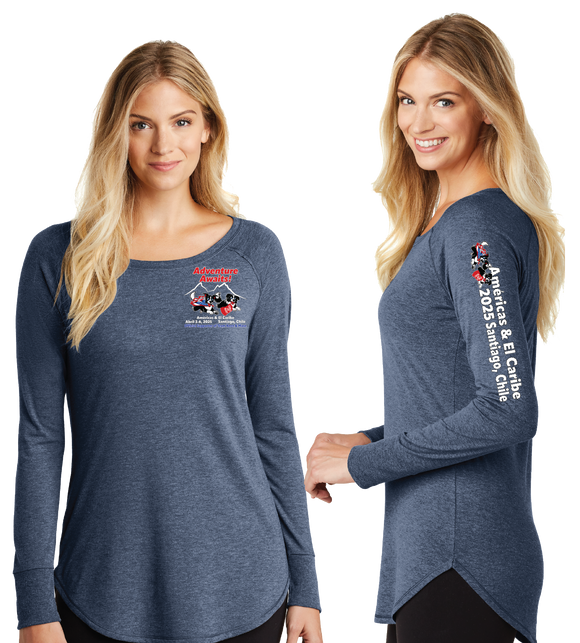 KIMF/Women’s Perfect Tri Long Sleeve Tunic Tee/DT132L