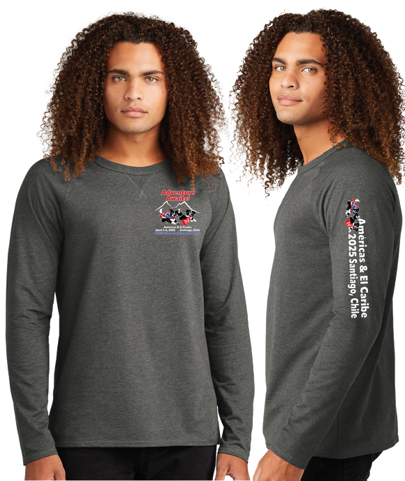 KIMF/Featherweight French Terry Long Sleeve Crewneck/DT572