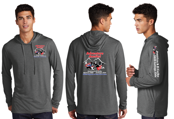 KIMF/UniSex Sport Tek TriBlend Wicking Long Sleeve Hoodie /ST406