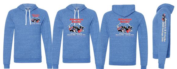 KIMF/JERZEES Snow Heather French Terry Raglan Hooded Sweatshirt/90MR