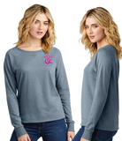 KRA23/Women Featherweight French Terry Long Sleeve Crewneck/DT672