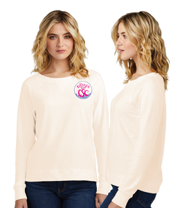 KRA23/Women Featherweight French Terry Long Sleeve Crewneck/DT672