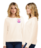 KRA23/Women Featherweight French Terry Long Sleeve Crewneck/DT672