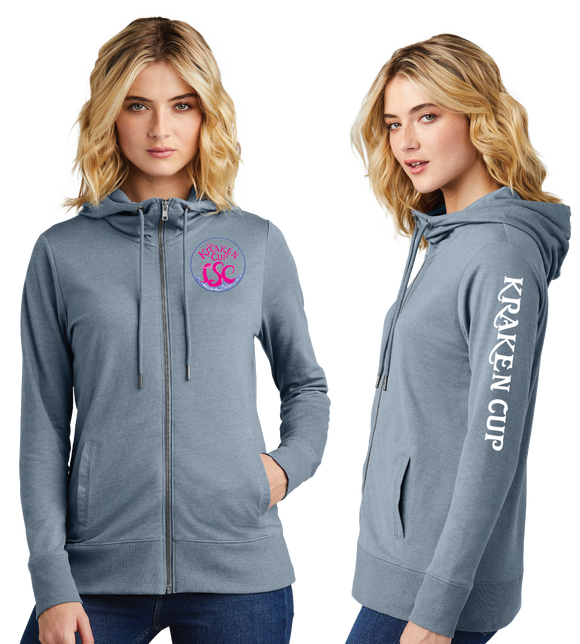 KRA23/Women Featherweight French Terry Full Zip Hoodie/DT673