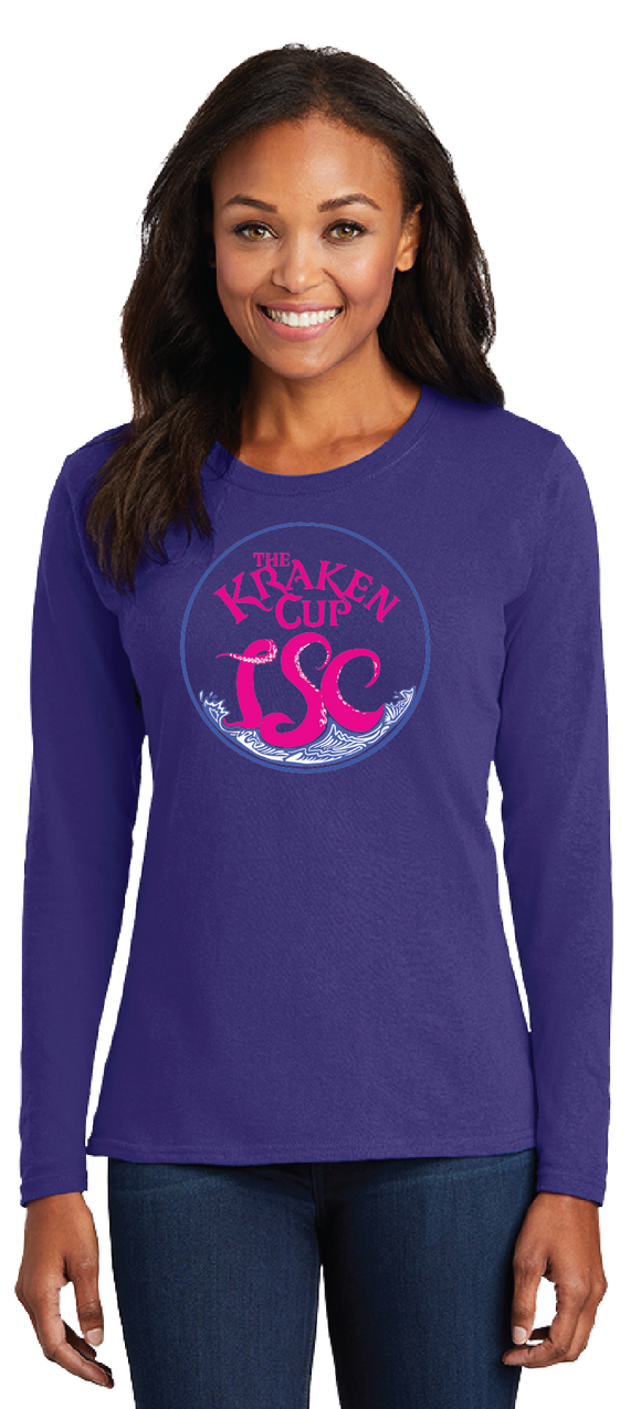 KRA23/Women Long Sleeve Core Cotton Tee/LPC54LS/