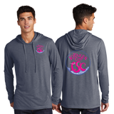 KRA23/UniSex Sport Tek TriBlend Wicking Long Sleeve Hoodie /ST406/