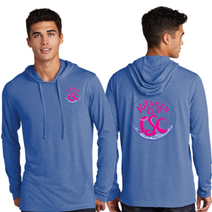 KRA23/UniSex Sport Tek TriBlend Wicking Long Sleeve Hoodie /ST406/