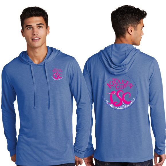 KRA23/UniSex Sport Tek TriBlend Wicking Long Sleeve Hoodie /ST406/