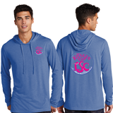 KRA23/UniSex Sport Tek TriBlend Wicking Long Sleeve Hoodie /ST406/