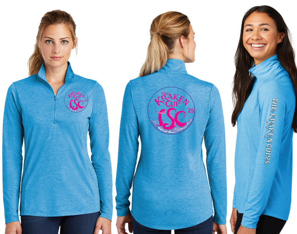 KRA25/TriBlend Wicking Lightweight Quarter Zip Pullover/LST407