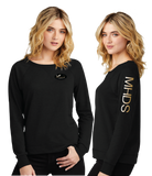 MHDS/Women Featherweight French Terry Long Sleeve Crewneck/DT672