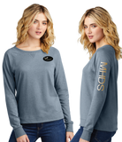 MHDS/Women Featherweight French Terry Long Sleeve Crewneck/DT672