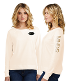 MHDS/Women Featherweight French Terry Long Sleeve Crewneck/DT672