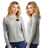 MHDS/Women Featherweight French Terry Long Sleeve Crewneck/DT672