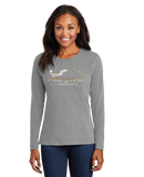 MHDS/Women Long Sleeve Core Cotton Tee/LPC54LS/