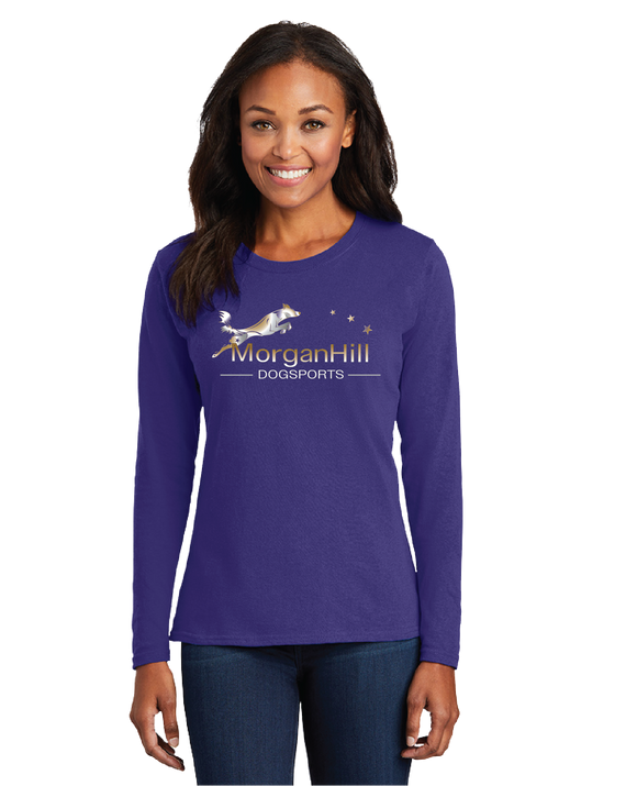 MHDS/Women Long Sleeve Core Cotton Tee/LPC54LS/