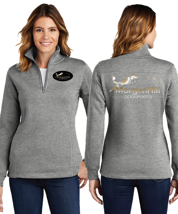 MHDS/Ladies 9oz Quarter Zip Sweatshirt/LST253/