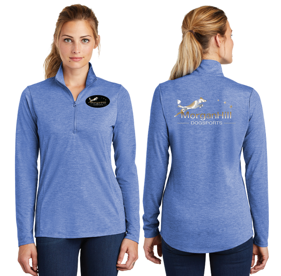 MHDS/TriBlend Wicking Lightweight Quarter Zip Pullover/LST407/