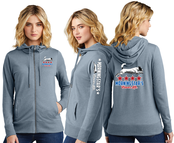 MSCK9/Women Featherweight French Terry Full Zip Hoodie/DT673