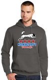 MSCK9/Port and Company Core Fleece Pullover Hooded Sweatshirt/PC78H/