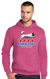 MSCK9/Port and Company Core Fleece Pullover Hooded Sweatshirt/PC78H/