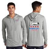 MSCK9/UniSex Sport Tek TriBlend Wicking Long Sleeve Hoodie /ST406/