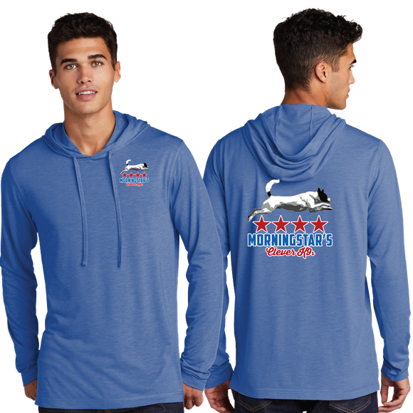 MSCK9/UniSex Sport Tek TriBlend Wicking Long Sleeve Hoodie /ST406/