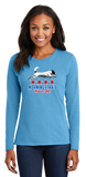 MSCK9/Women Long Sleeve Core Cotton Tee/LPC54LS/