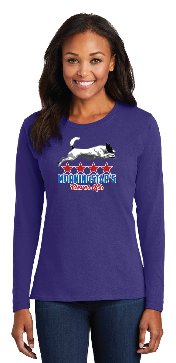 MSCK9/Women Long Sleeve Core Cotton Tee/LPC54LS/