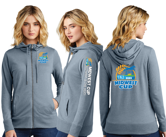 MWC24/Women Featherweight French Terry Full Zip Hoodie/DT673