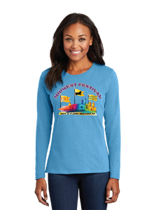 MWF23/Women Long Sleeve Core Cotton Tee/LPC54LS/