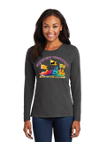 MWF23/Women Long Sleeve Core Cotton Tee/LPC54LS/