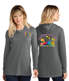 MWF23/Sport Tek Women TriBlend Wicking Long Sleeve Hoodie/LST406/