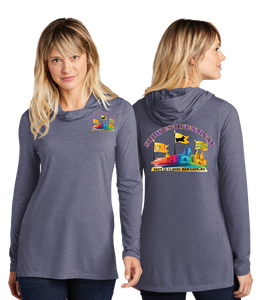 MWF23/Sport Tek Women TriBlend Wicking Long Sleeve Hoodie/LST406/