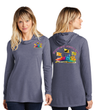 MWF23/Sport Tek Women TriBlend Wicking Long Sleeve Hoodie/LST406/