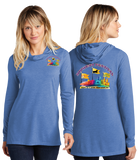 MWF23/Sport Tek Women TriBlend Wicking Long Sleeve Hoodie/LST406/