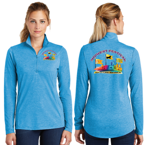 MWF23/TriBlend Wicking Lightweight Quarter Zip Pullover/LST407/