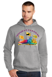 MWF23/Port and Company Core Fleece Pullover Hooded Sweatshirt/PC78H/