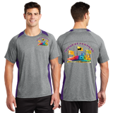 MWF23/Sport Tek Heather Colorblock Contender Tee/ST361/