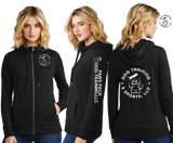 PAWSPACK/Women Featherweight French Terry Full Zip Hoodie/DT673
