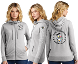 PAWSPACK/Women Featherweight French Terry Full Zip Hoodie/DT673
